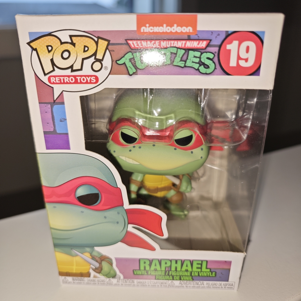 Pop Retro Toys Teenage Mutant Ninja Turtles Raphael Figure
